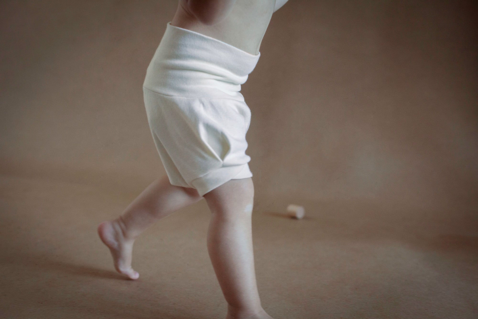 Pure organic cotton short for natural development
