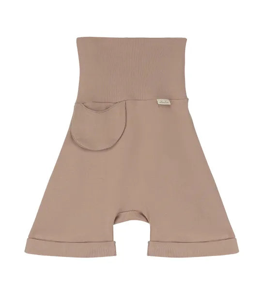 Soft cotton pants supporting natural baby motion