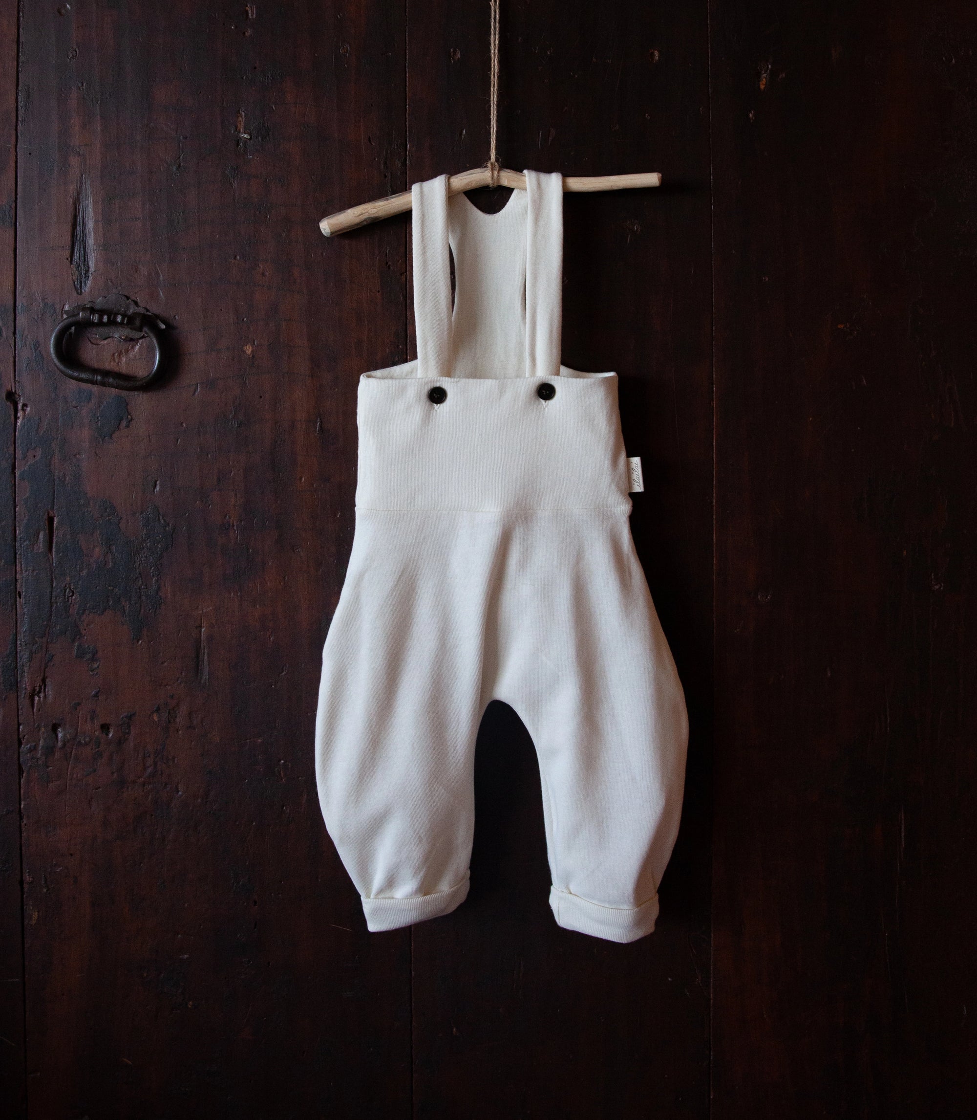 Soft lightweight organic overall for babies