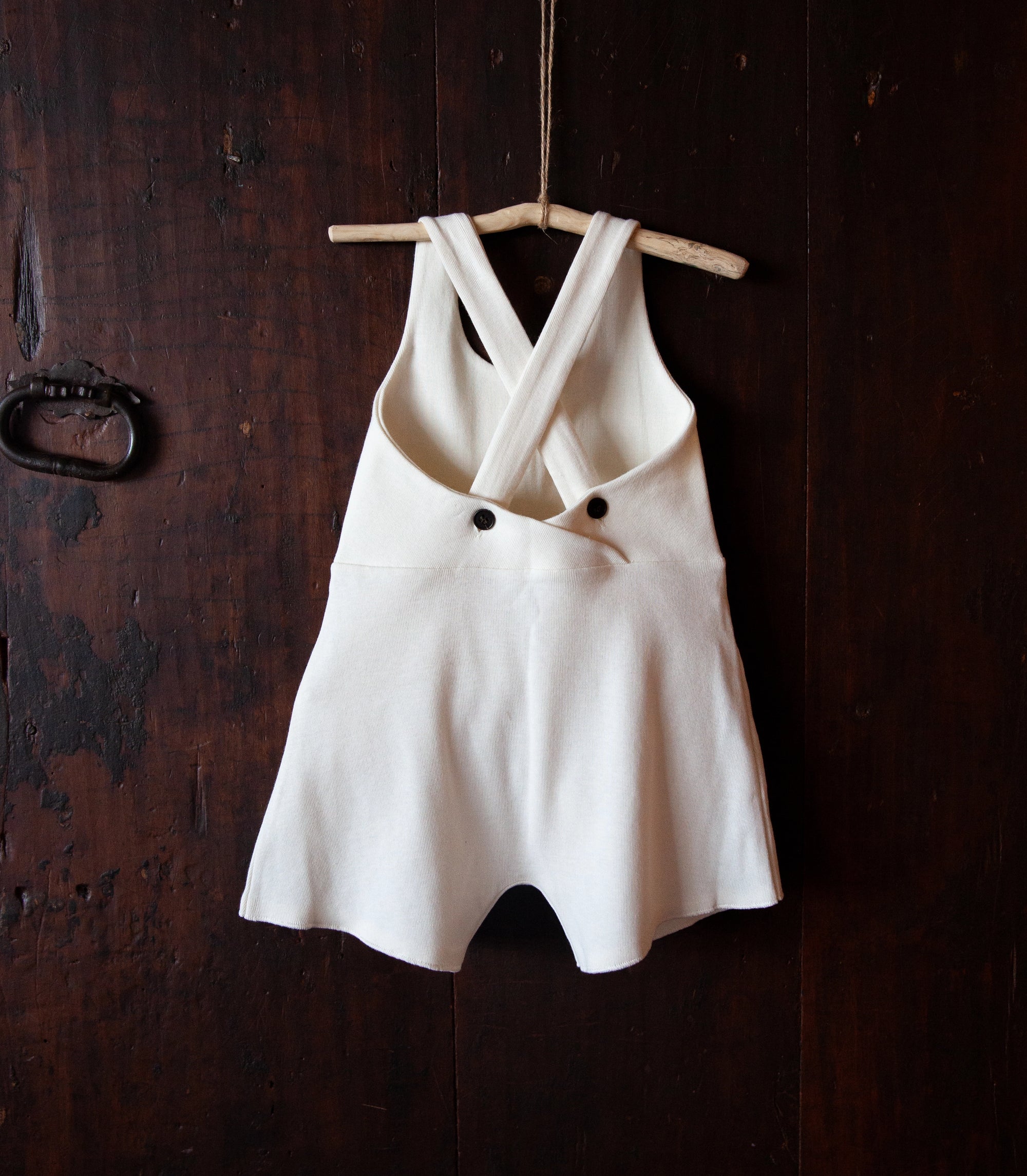 Soft-touch organic jumpsuit for daily comfort