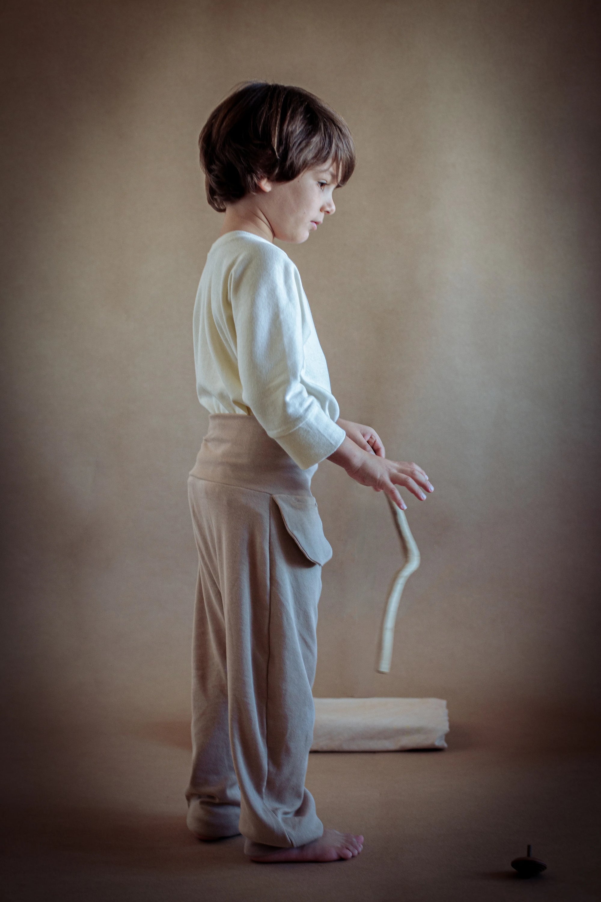 Sustainable baby shirt with a timeless look